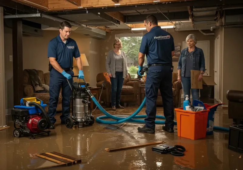 Basement Water Extraction and Removal Techniques process in Hastings, MI