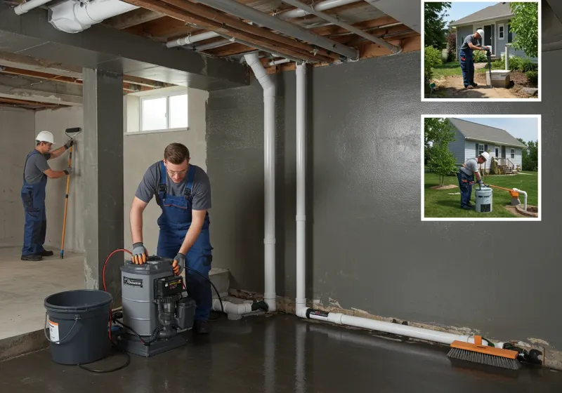 Basement Waterproofing and Flood Prevention process in Hastings, MI